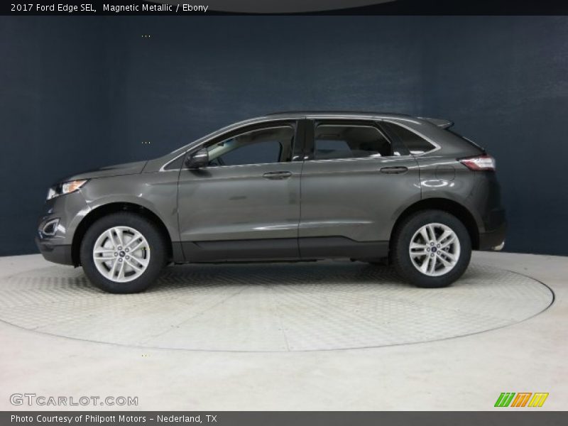 Magnetic Metallic / Ebony 2017 Ford Edge SEL