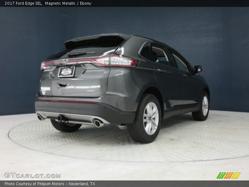 Magnetic Metallic / Ebony 2017 Ford Edge SEL