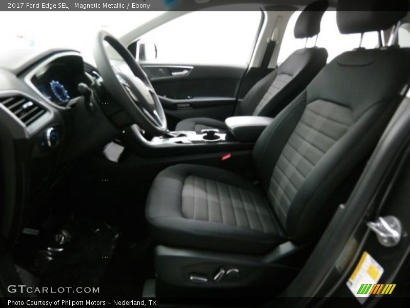 Magnetic Metallic / Ebony 2017 Ford Edge SEL