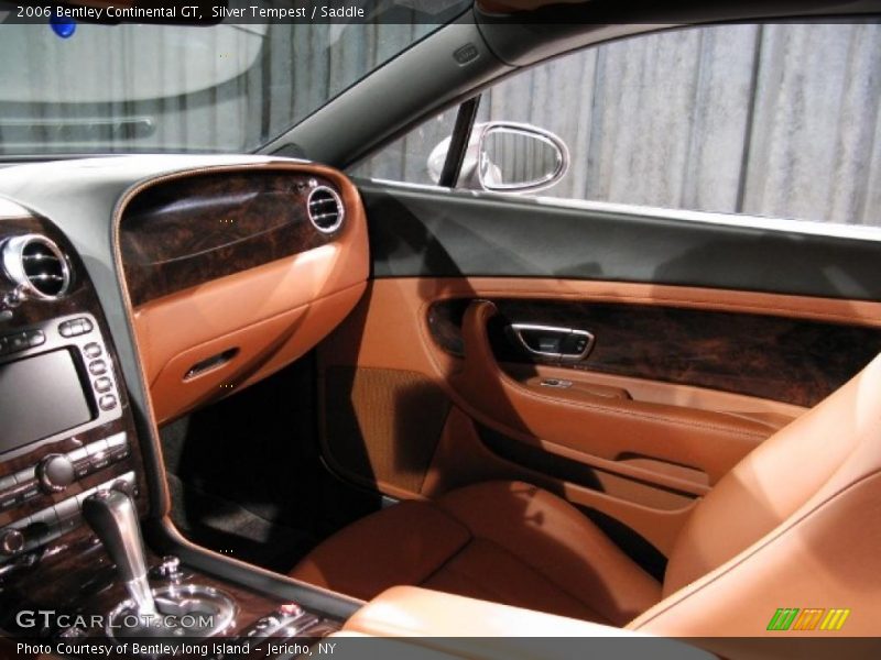 Silver Tempest / Saddle 2006 Bentley Continental GT