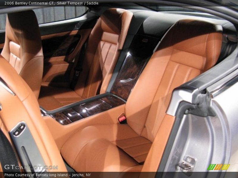 Silver Tempest / Saddle 2006 Bentley Continental GT