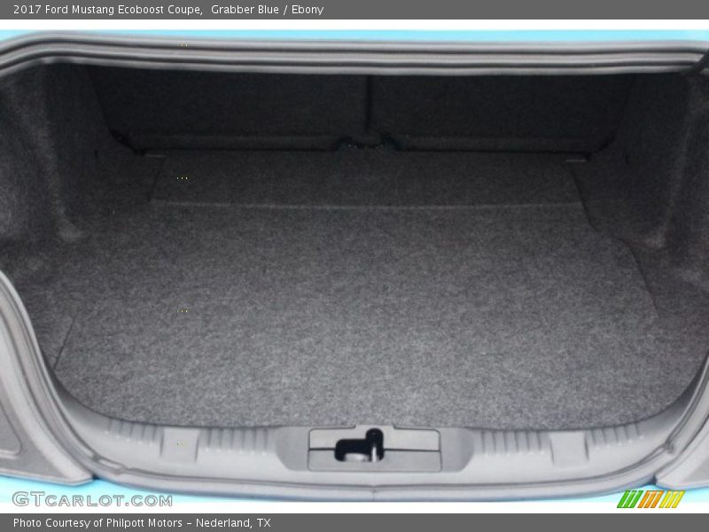 Grabber Blue / Ebony 2017 Ford Mustang Ecoboost Coupe