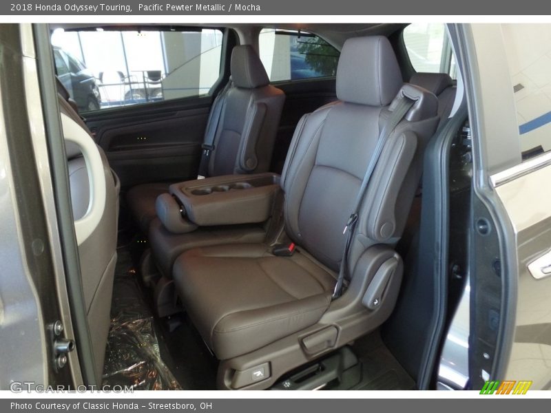 Pacific Pewter Metallic / Mocha 2018 Honda Odyssey Touring