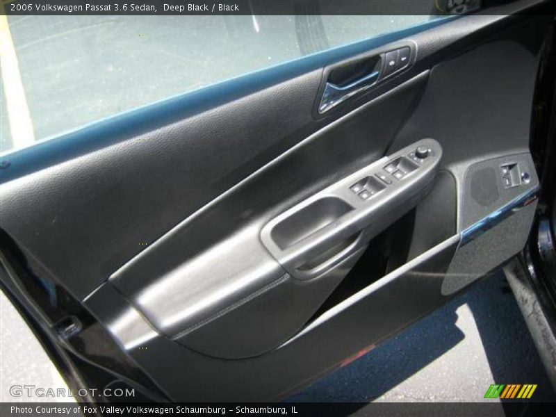 Deep Black / Black 2006 Volkswagen Passat 3.6 Sedan