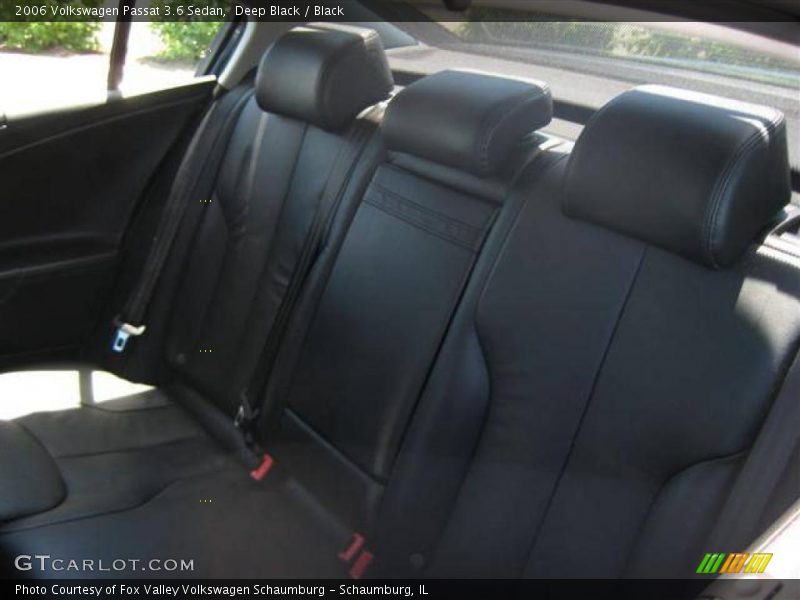 Deep Black / Black 2006 Volkswagen Passat 3.6 Sedan