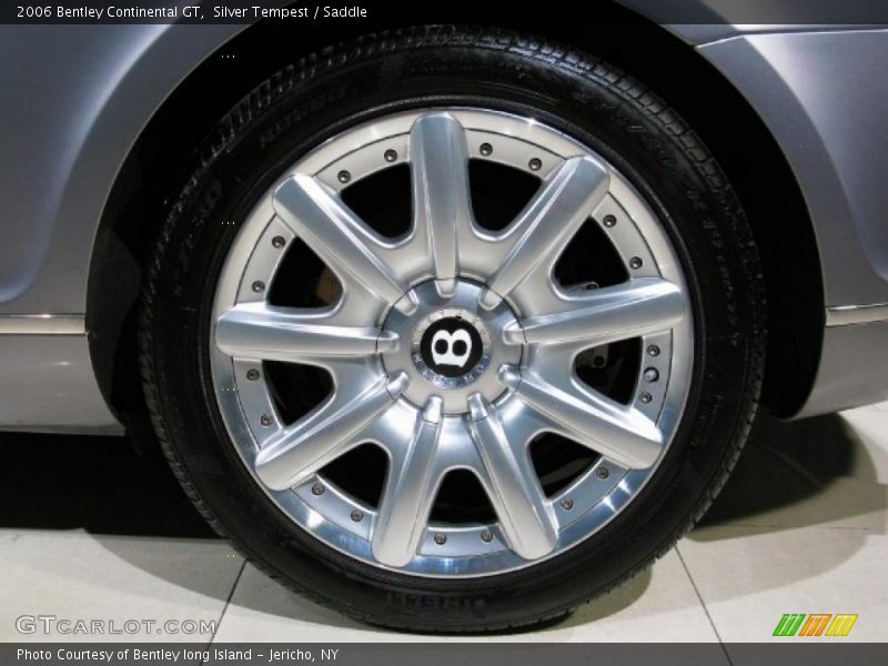 Silver Tempest / Saddle 2006 Bentley Continental GT