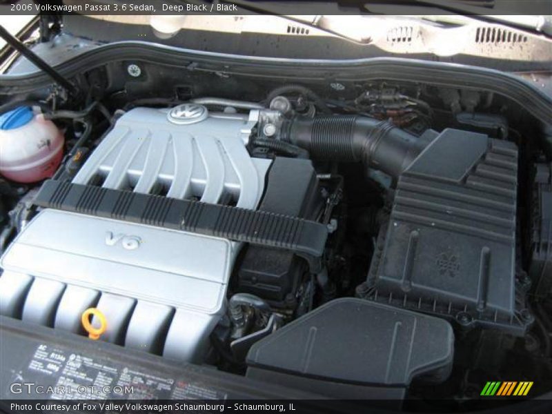 Deep Black / Black 2006 Volkswagen Passat 3.6 Sedan