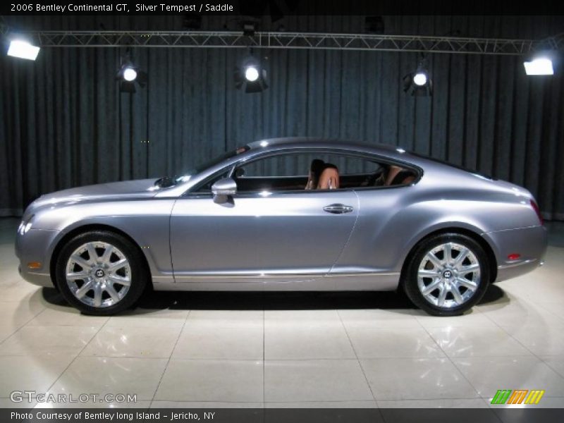 Silver Tempest / Saddle 2006 Bentley Continental GT