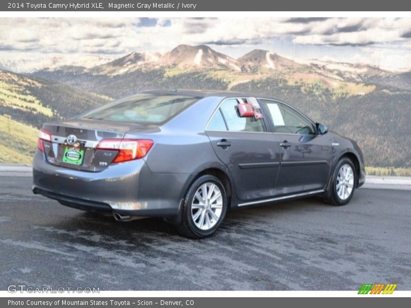 Magnetic Gray Metallic / Ivory 2014 Toyota Camry Hybrid XLE