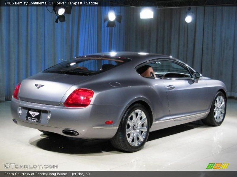 Silver Tempest / Saddle 2006 Bentley Continental GT