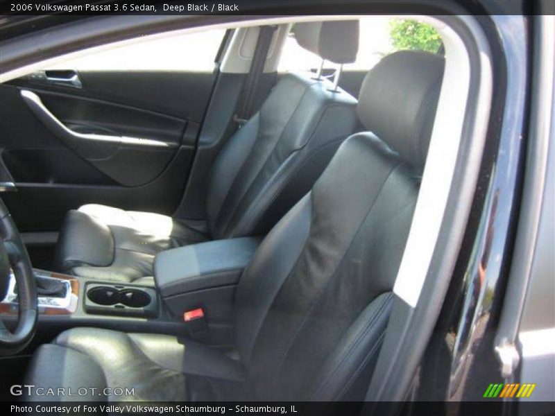 Deep Black / Black 2006 Volkswagen Passat 3.6 Sedan