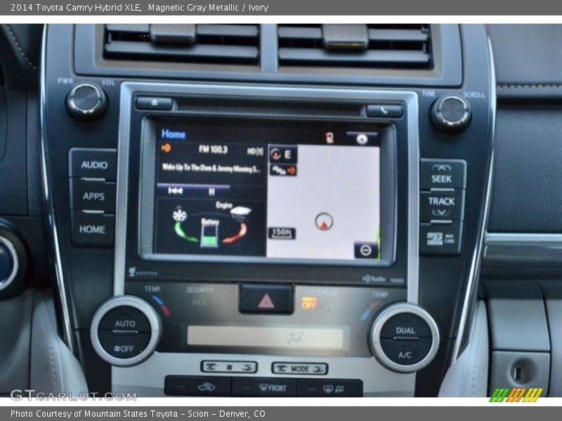 Magnetic Gray Metallic / Ivory 2014 Toyota Camry Hybrid XLE