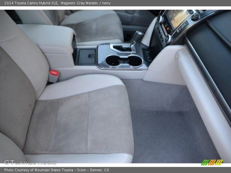 Magnetic Gray Metallic / Ivory 2014 Toyota Camry Hybrid XLE
