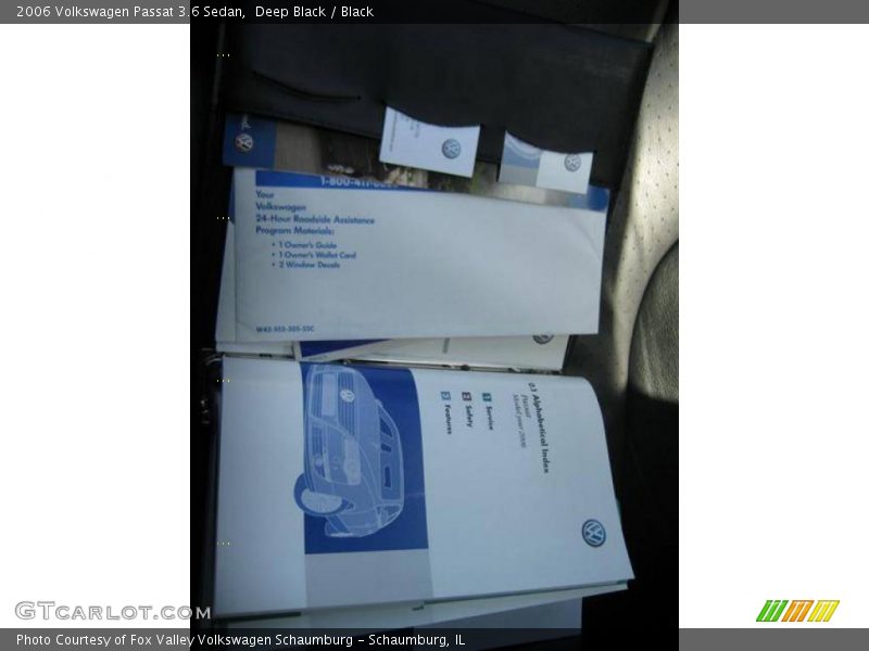 Deep Black / Black 2006 Volkswagen Passat 3.6 Sedan