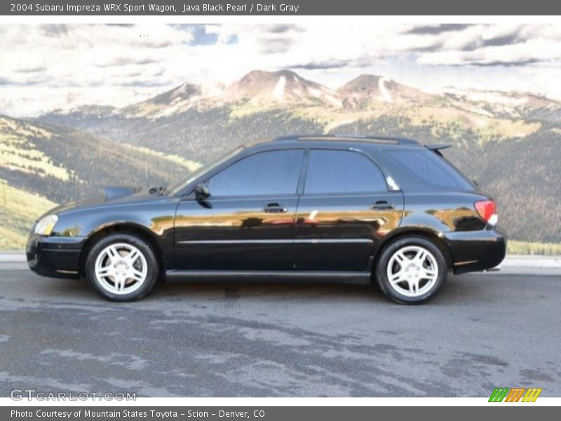 Java Black Pearl / Dark Gray 2004 Subaru Impreza WRX Sport Wagon