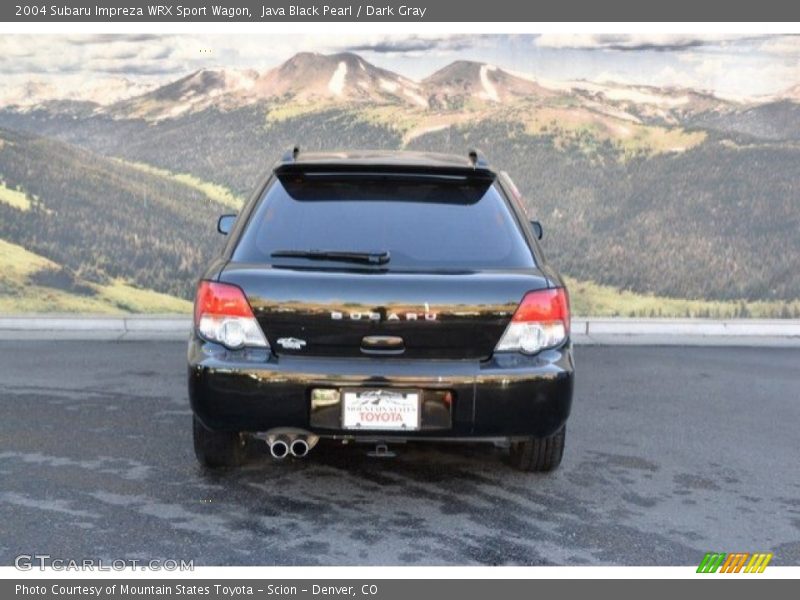 Java Black Pearl / Dark Gray 2004 Subaru Impreza WRX Sport Wagon