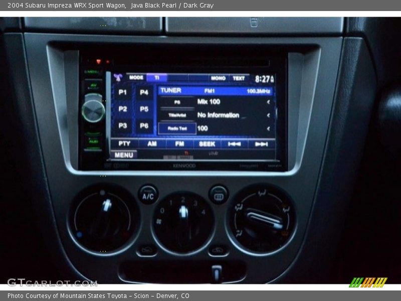 Java Black Pearl / Dark Gray 2004 Subaru Impreza WRX Sport Wagon