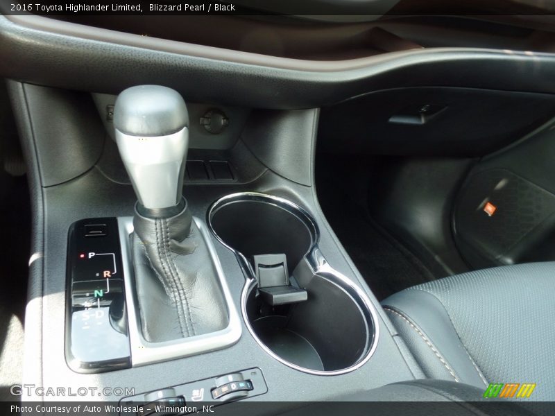 Blizzard Pearl / Black 2016 Toyota Highlander Limited