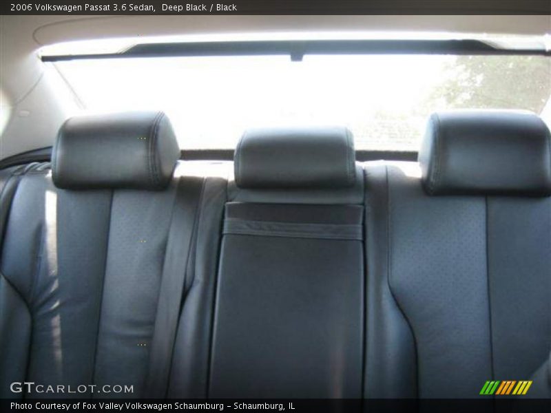 Deep Black / Black 2006 Volkswagen Passat 3.6 Sedan