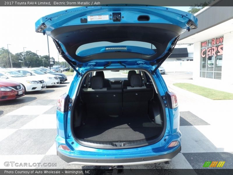 Electric Storm Metallic / Ash 2017 Toyota RAV4 Limited