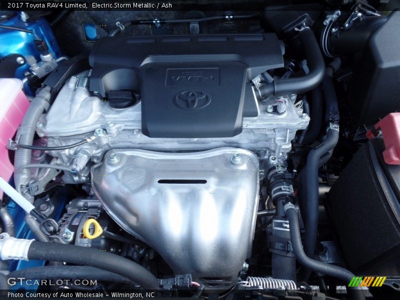 Electric Storm Metallic / Ash 2017 Toyota RAV4 Limited