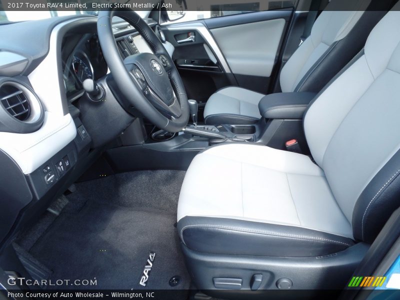 Electric Storm Metallic / Ash 2017 Toyota RAV4 Limited
