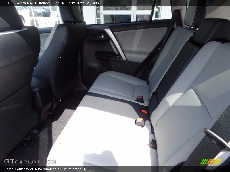 Electric Storm Metallic / Ash 2017 Toyota RAV4 Limited