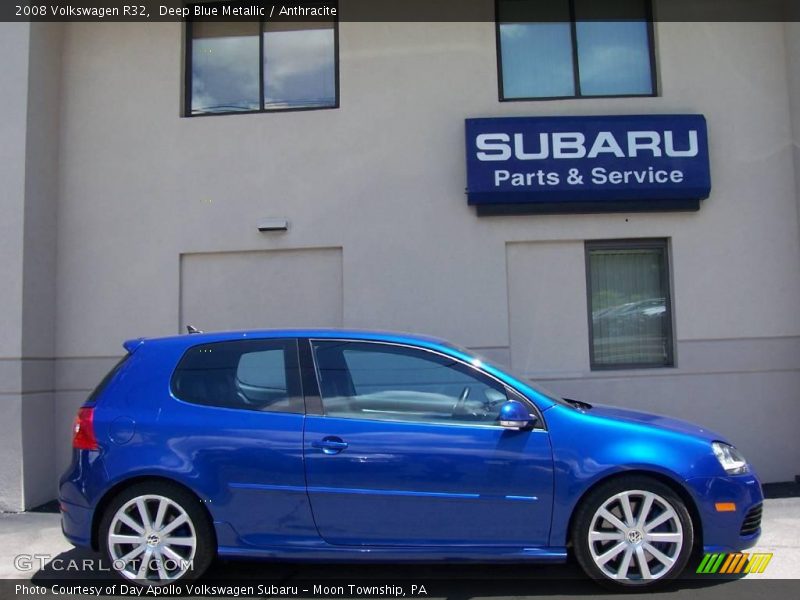 Deep Blue Metallic / Anthracite 2008 Volkswagen R32