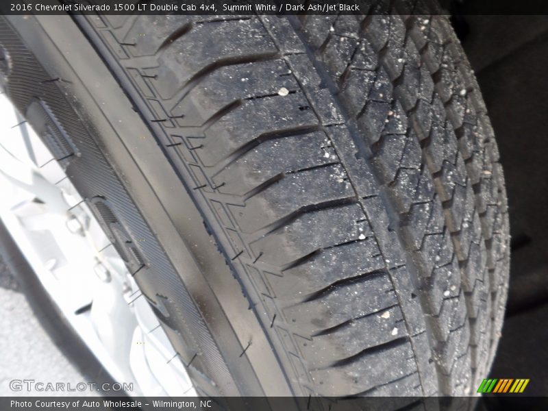 Summit White / Dark Ash/Jet Black 2016 Chevrolet Silverado 1500 LT Double Cab 4x4
