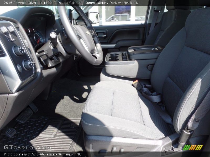 Summit White / Dark Ash/Jet Black 2016 Chevrolet Silverado 1500 LT Double Cab 4x4