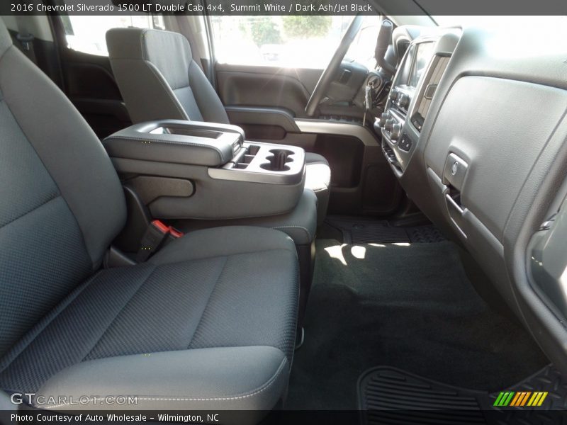 Summit White / Dark Ash/Jet Black 2016 Chevrolet Silverado 1500 LT Double Cab 4x4