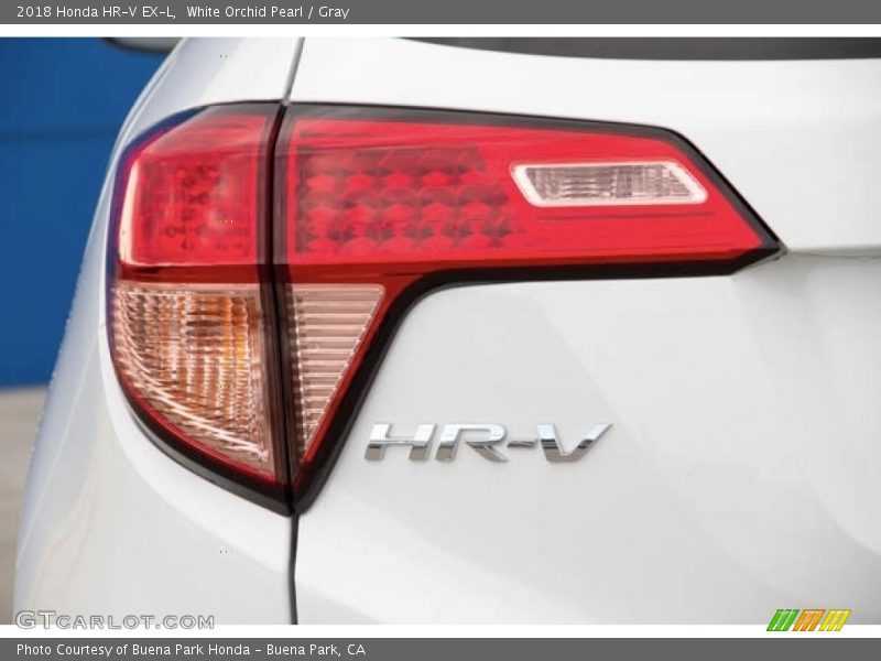 White Orchid Pearl / Gray 2018 Honda HR-V EX-L