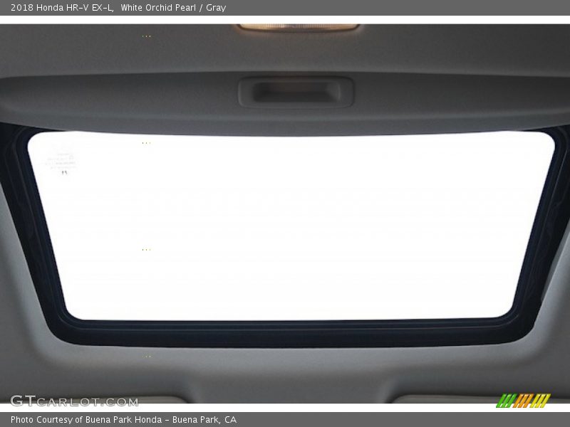 White Orchid Pearl / Gray 2018 Honda HR-V EX-L