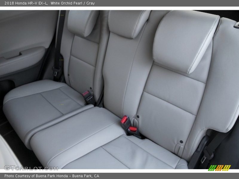 White Orchid Pearl / Gray 2018 Honda HR-V EX-L