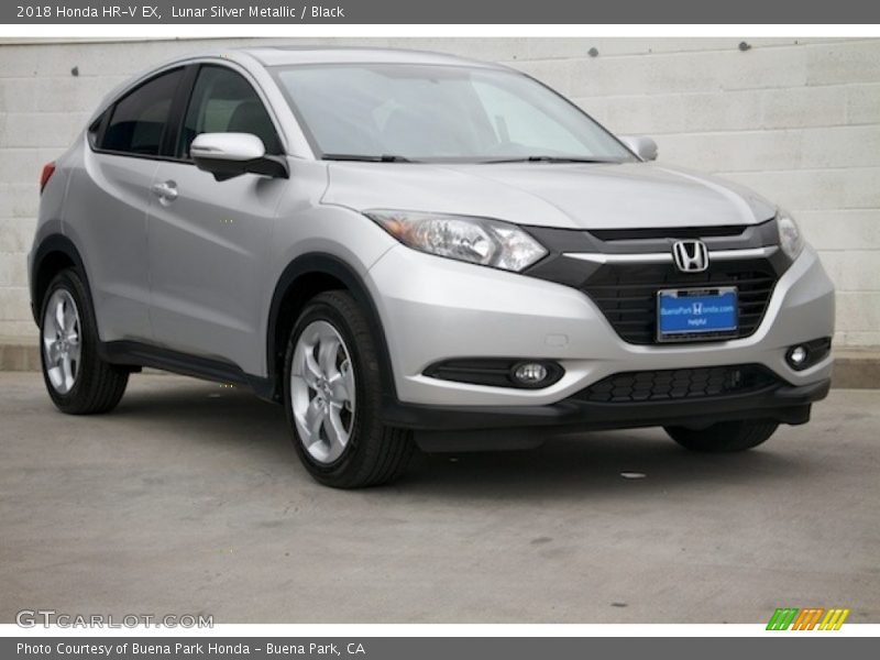 Lunar Silver Metallic / Black 2018 Honda HR-V EX