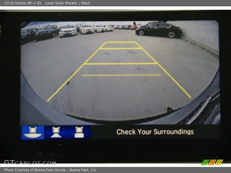 Lunar Silver Metallic / Black 2018 Honda HR-V EX