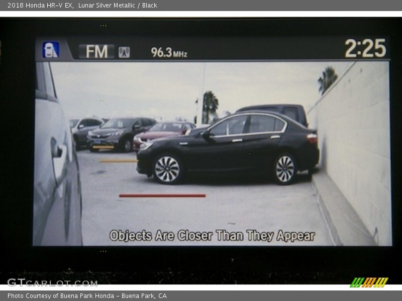 Lunar Silver Metallic / Black 2018 Honda HR-V EX