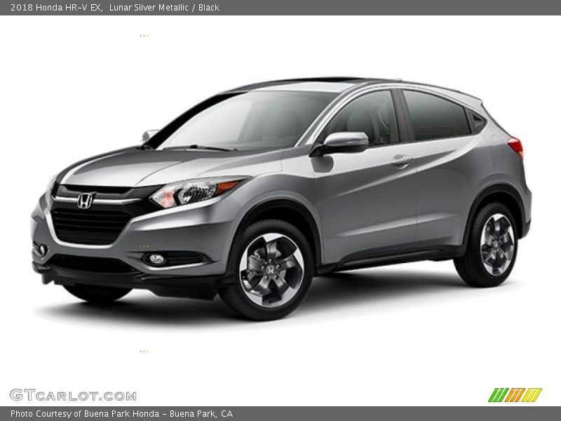 Lunar Silver Metallic / Black 2018 Honda HR-V EX