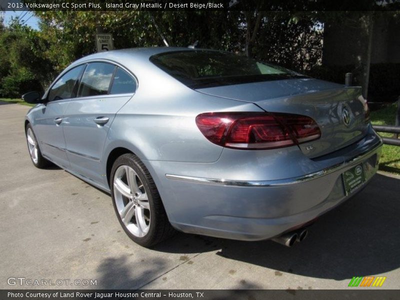 Island Gray Metallic / Desert Beige/Black 2013 Volkswagen CC Sport Plus