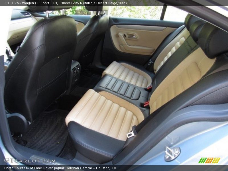 Island Gray Metallic / Desert Beige/Black 2013 Volkswagen CC Sport Plus