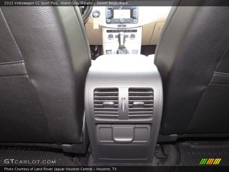 Island Gray Metallic / Desert Beige/Black 2013 Volkswagen CC Sport Plus