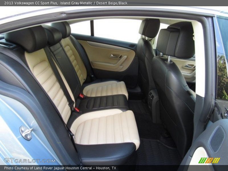 Island Gray Metallic / Desert Beige/Black 2013 Volkswagen CC Sport Plus