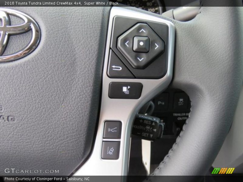 Super White / Black 2018 Toyota Tundra Limited CrewMax 4x4