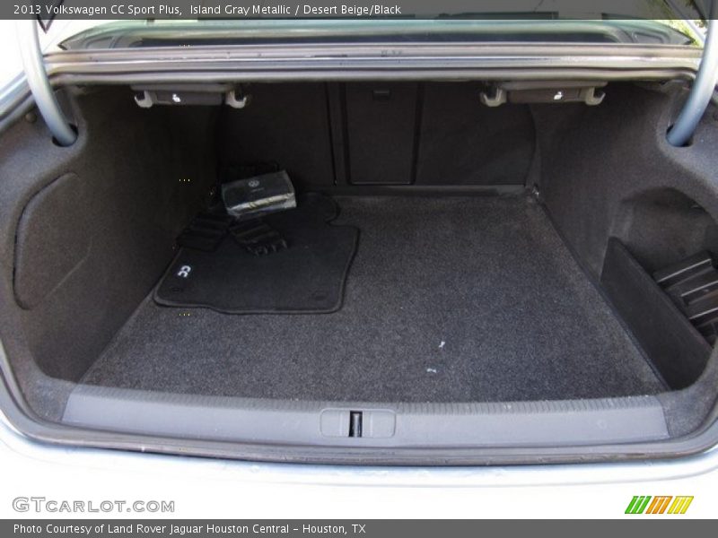 Island Gray Metallic / Desert Beige/Black 2013 Volkswagen CC Sport Plus