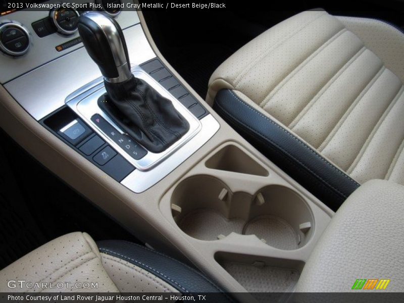Island Gray Metallic / Desert Beige/Black 2013 Volkswagen CC Sport Plus