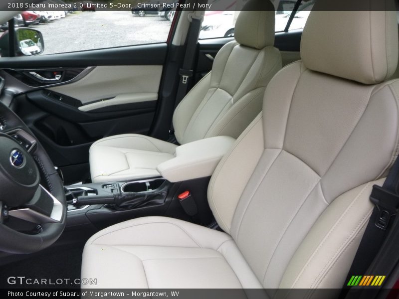 Crimson Red Pearl / Ivory 2018 Subaru Impreza 2.0i Limited 5-Door