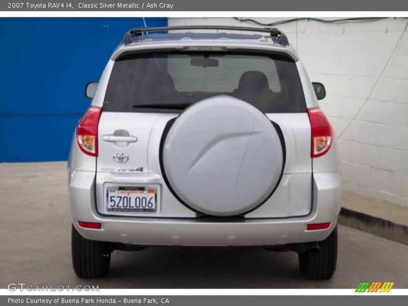 Classic Silver Metallic / Ash Gray 2007 Toyota RAV4 I4