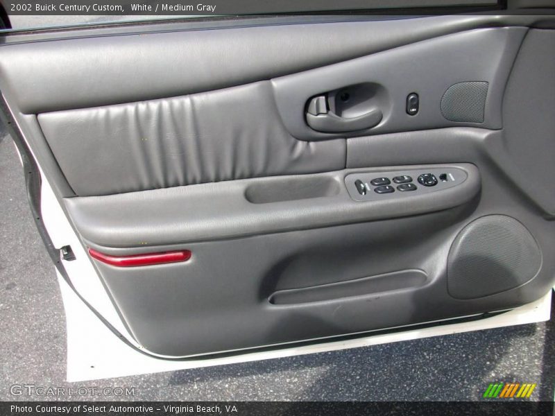 White / Medium Gray 2002 Buick Century Custom
