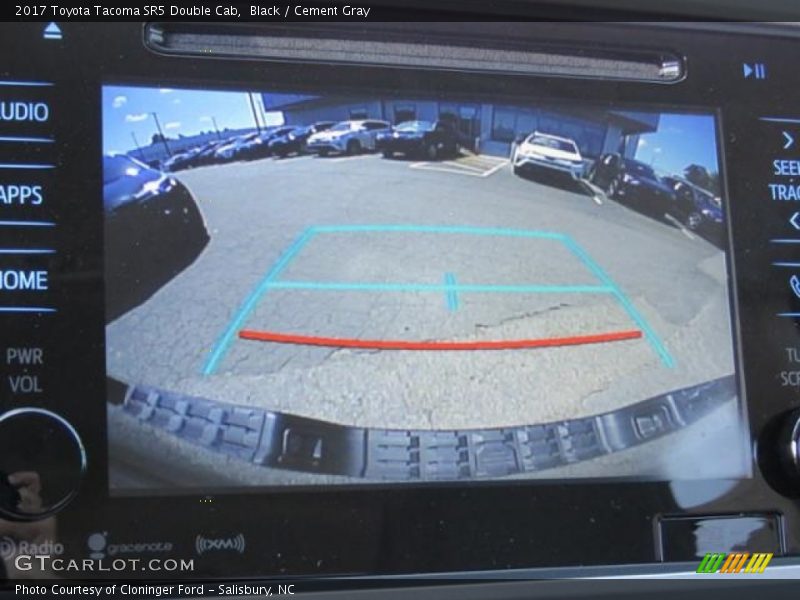 Black / Cement Gray 2017 Toyota Tacoma SR5 Double Cab