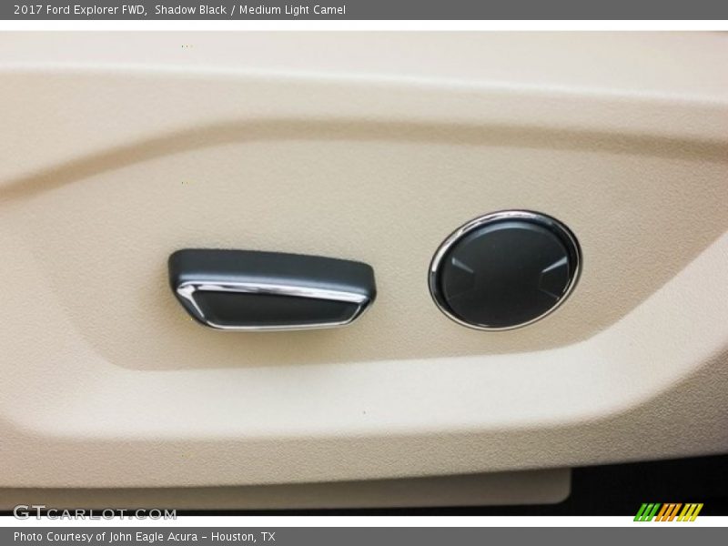 Shadow Black / Medium Light Camel 2017 Ford Explorer FWD